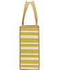 Color:Cammeray - Image 4 - Occason Cammeray Stripe Weave Straw Tote Bag