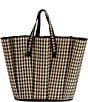 Lorna Murray Pleated Tropez Raffia Maxi Tote Bag, Color:Roma - Image 1