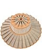 Lorna Murray Sandrift Capri Maxi Pleated Sun Hat, Sandrift - Image 2