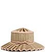 Lorna Murray Sumatra Island Vienna Weave Pleated Sun Hat, Color:Sumatra - Image 1