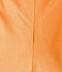 Color:Apricot - Image 3 - Apricot Sunset Sweetheart Neck Sleeveless Midi Slip Dress