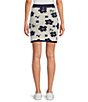 Color:Navy Floral - Image 2 - Flower School Mini Pull On Sweater Skirt