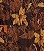 Color:Burgundy - Image 3 - Wild Bergamot Mock Neck Long Sleeve Tiered Midi Dress