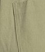 Color:Sage Green - Image 4 - High Rise Belted Straight Leg Pants