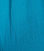 Color:Turquoise - Image 4 - Wrap Front Waist Tie Long Pants
