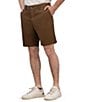 Color:Coffee - Image 3 - 9#double; Inseam Twill Shorts