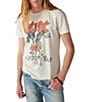 Color:Whitecap Gray - Image 1 - AC/DC Fly Tour Short Sleeve Graphic T-Shirt