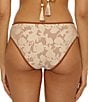 Lucky Brand Belize Crochet Tie Back Halter Swim Top & Belize Crocket Moderate Coverage Hipster Swim Bottom - Image 3