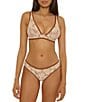 Lucky Brand Belize Crochet Tie Back Halter Swim Top & Belize Crocket Moderate Coverage Hipster Swim Bottom - Image 4