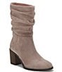 Color:Taupe - Image 1 - Bitsie Suede Slouch Boots
