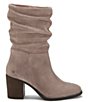 Color:Taupe - Image 2 - Bitsie Suede Slouch Boots