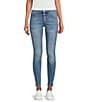 Color:Record Deal - Image 1 - Bridgette Button Fly Skinny Ankle Jeans