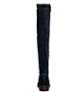 Color:Bright Blue - Image 3 - Calypso Suede Wide Calf Over-the-Knee Boots