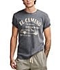 Color:Midnight Navy - Image 1 - El Camino Short Sleeve Graphic T-Shirt