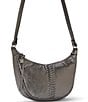 Lucky Brand Emma Metallic Crossbody Bag, Color:Lead - Image 4