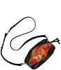 Color:Black - Image 3 - Feyy Leather Crossbody Bag
