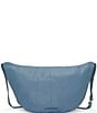 Color:Blue - Image 2 - Feyy Leather Sling Bag