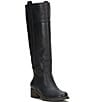 Lucky Brand Hybiscus Leather Tall Riding Boots - Image 1