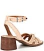 Color:Smoke Grey - Image 2 - Jathan Braided Leather Bead Detail Sandals
