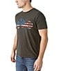 Color:Jet Black - Image 3 - Jeans Flag Bike Short-Sleeve Graphic T-Shirt