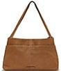 Color:Barley Patchwork - Image 2 - Jema Leather Patchwork Shoulder Bag