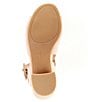 Color:Cannellini - Image 6 - Juliane Leather Cutout Block Heel Sandals