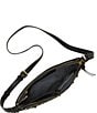 Color:Black - Image 3 - Kyla Studded Leather Crossbody Bag