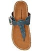 Color:Natural Blue - Image 5 - Libba Leather Platform Espadrille Sandals