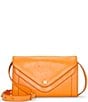 Color:Sunset - Image 1 - Love Leather Crossbody Bag