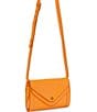 Color:Sunset - Image 4 - Love Leather Crossbody Bag