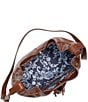 Lucky Brand Luna Leather Bucket Bag, Color:Nutshell - Image 3