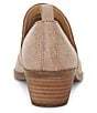 Color:Hazel - Image 3 - Mahzan Leather Side Slit Pointed Toe Loafers
