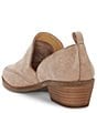Color:Hazel - Image 4 - Mahzan Leather Side Slit Pointed Toe Loafers