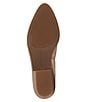 Color:Hazel - Image 6 - Mahzan Leather Side Slit Pointed Toe Loafers