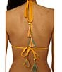 Lucky Brand Ocean Wave Pucker Texture Triangle Swim Top & Tie Side Hipster Swim Bottom - Image 5