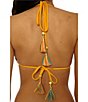 Lucky Brand Ocean Wave Pucker Texture Triangle Swim Top - Image 5