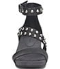 Color:BLACK - Image 4 - Piah Studded Heeled Sandals