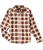 Lucky Brand Plaid Dobby Western Shirt - Image 6