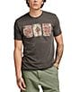 Lucky Brand Poker Cards Short Sleeve Graphic T-Shirt, Color:Jet Black - Image 1