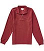 Lucky Brand Quarter Zip Textured Double Jacquard Pullover - Image 2