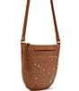 Lucky Brand Remi Studded Crossbody Bag, Color:Honey Brown - Image 4