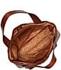 Color:Nutshell - Image 3 - Sash Chevron Leather Tote Bag