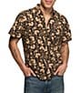 Lucky Brand Short Sleeve Allover Floral Print Shirt - Image 1