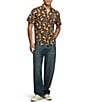 Lucky Brand Short Sleeve Allover Floral Print Shirt - Image 2