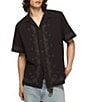 Lucky Brand Short Sleeve Bandana Camp Collar Shirt - Image 1