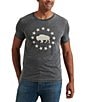 Color:Jet Black - Image 1 - Short-Sleeve Buffalo Stars Graphic T-Shirt