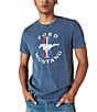 Color:Ensign Blue - Image 1 - Short Sleeve Ford Mustang T-Shirt