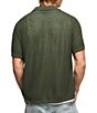 Lucky Brand Short Sleeve Granny Square Button Down Sweater - Image 2