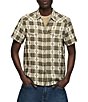 Lucky Brand Short Sleeve Mesa Western Jacquard Plaid Shirt - Image 5