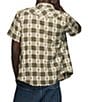 Lucky Brand Short Sleeve Mesa Western Jacquard Plaid Shirt - Image 6